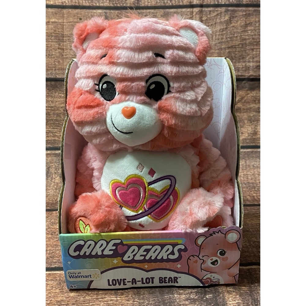 Basic Fun Care Bears - Color Splash Love-A-Lot Bear (14 inch Plush) NEW